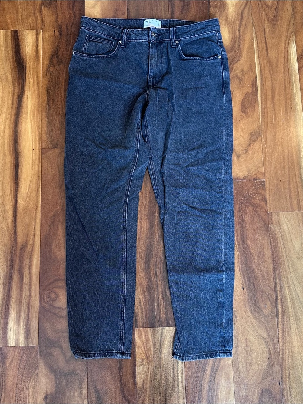 ASOS Men’s Black Straight-Leg Jeans